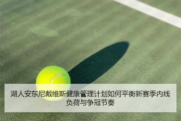 湖人安东尼戴维斯健康管理计划如何平衡新赛季内线负荷与争冠节奏